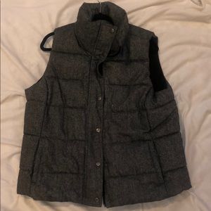 Tweed Outerwear Vest XL